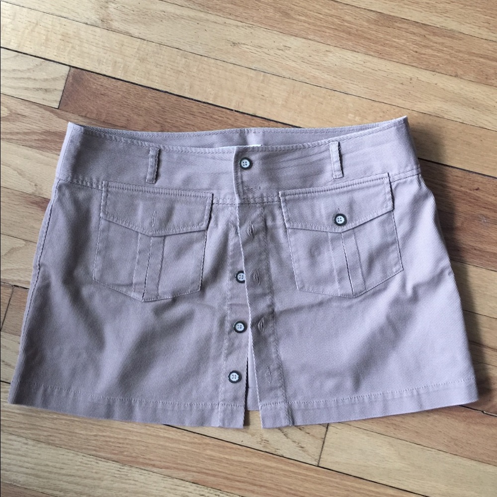 London Jean Mini Skirt